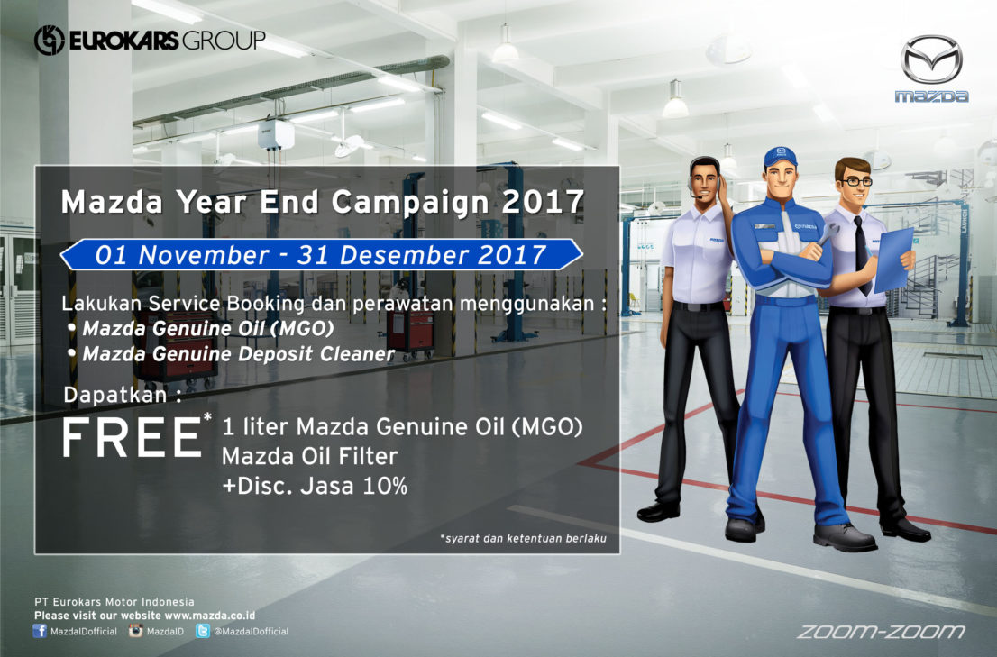 Mazda Year End Campaign mulai 1 november 2017