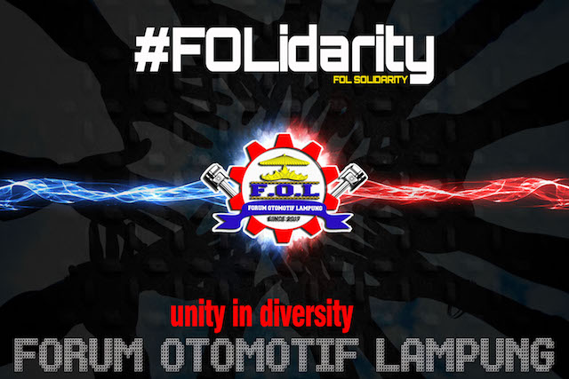 FOLIDARITY aksi solidaritas Forum Otomotif Lampung