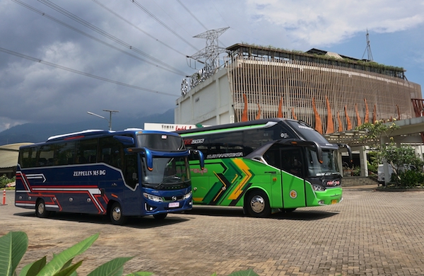 Hino Gelar Road Test Hino Bus RN dan FC Bus Menjelajah Pulau Jawa