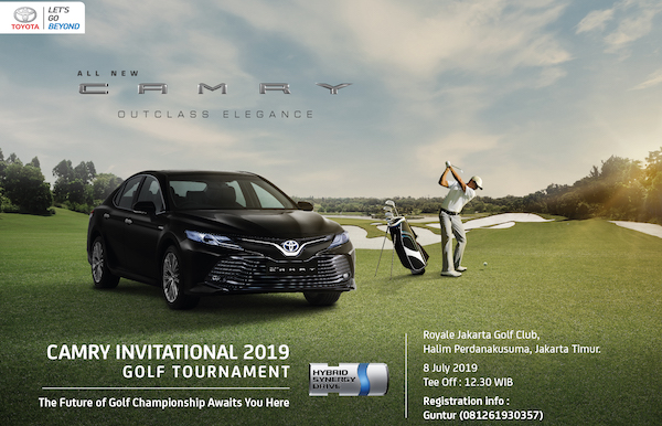 Camry Invitational Golf Tournament (CIGT) 2019 Akan Digelar