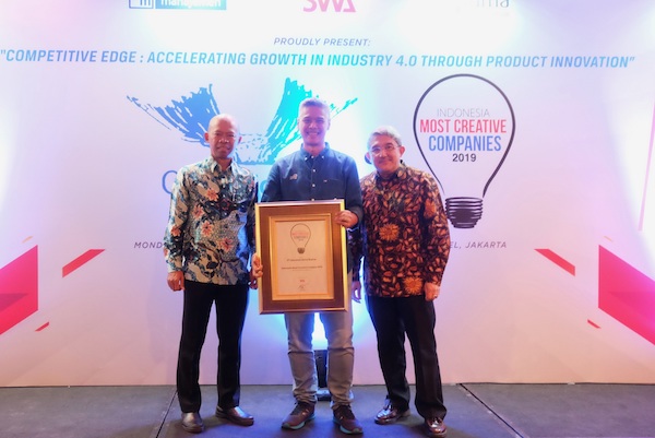 Garda Oto Sebagai Indonesia Most Creative Companies 2019