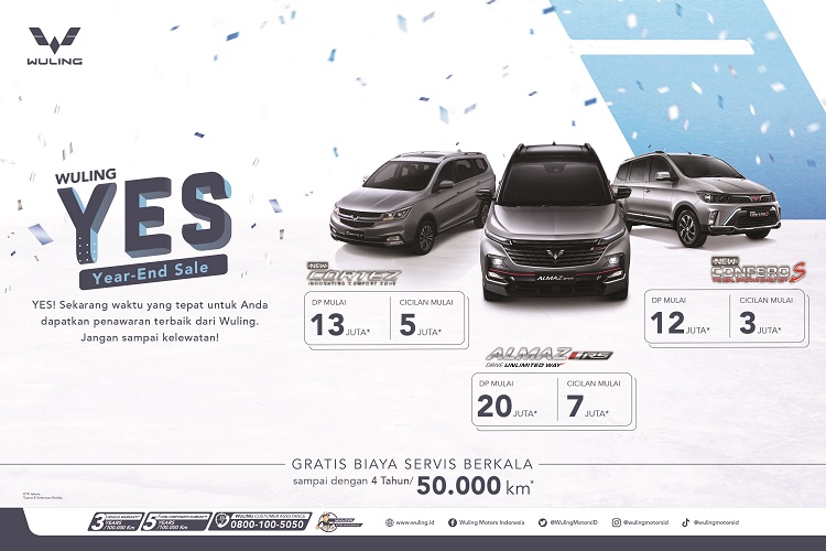 Wuling Year End Sale