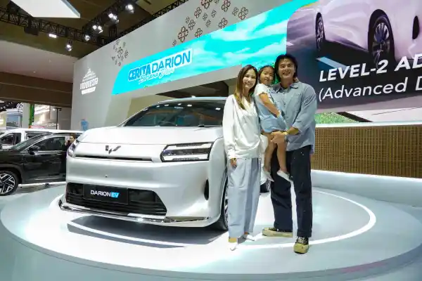 Darion Car Wuling Darion Curi Perhatian di IIMS 2026 - LensaUtama